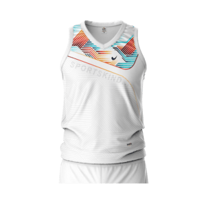 Sports Sleeveless Jersey White
